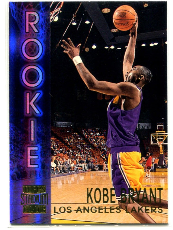 Kobe Bryant Topps Stadium Club 1997 #R9 Card