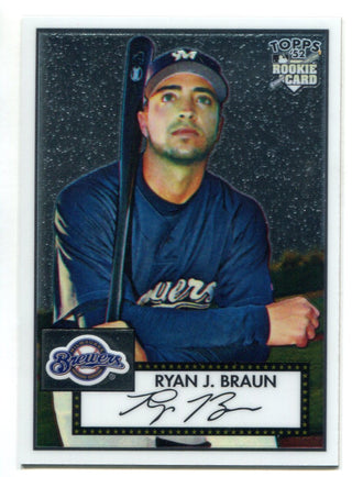 Ryan Braun 2007 Topps Rookie Card