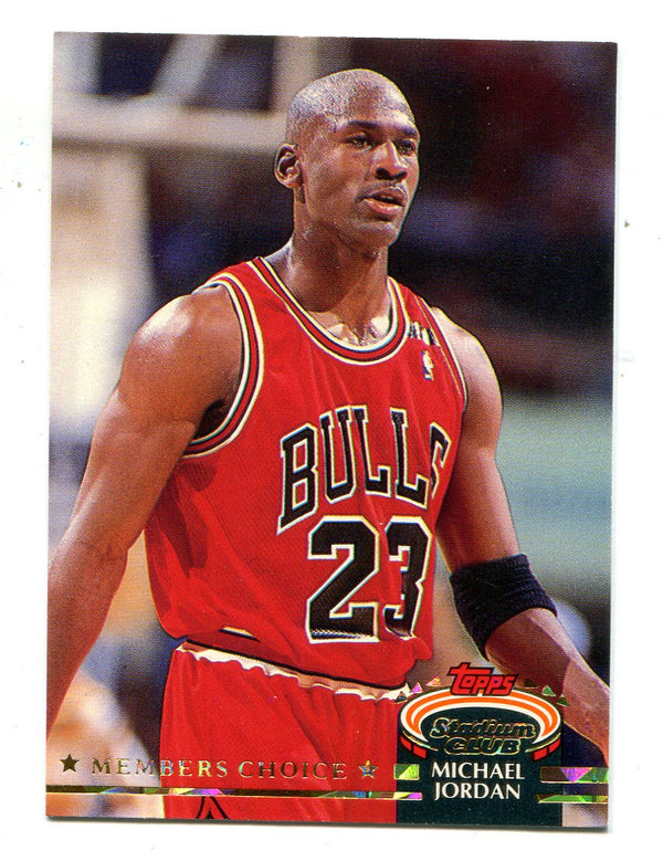 Michael Jordan 1993 Topps Stadium Club #210 Card