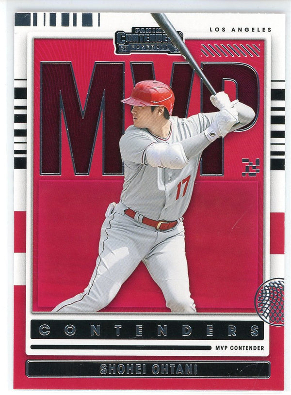 Shohei Ohtani 2021 Panini Contenders MVP Card #MVP-SO