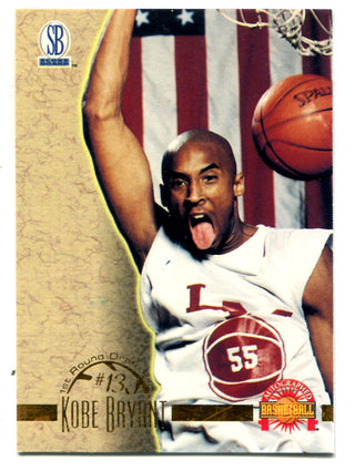 Kobe Bryant Scoreboard Basketball #15 Card