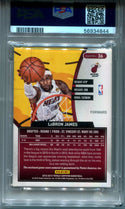 LeBron James 2012 Panini Totally Certified Materials Red #36 PSA NM-MT 8 Card