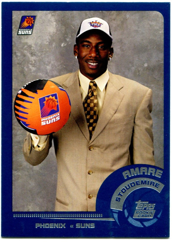 Amare Stoudemire 2002 Topps Rookie Card #193