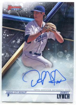 Daniel Lynch Autographed 2018 Bowman's Best Card