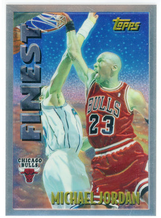 Michael Jordan 1996 Topps Finest Card