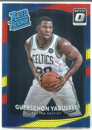 Guerschon Yabusele 2017-18 Donruss Optic Red & Yellow Rated Rookie Card