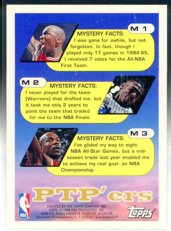 Michael Jordan 1996 Topps Finest Card