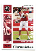 Mac Jones 2021 Panini Chronicles Draft Picks #9 RC