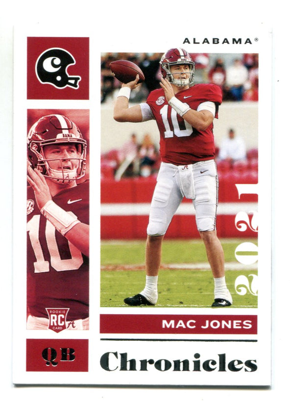 Mac Jones 2021 Panini Chronicles Draft Picks #9 RC