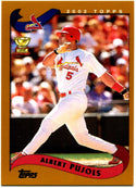 2002 Albert Pujols Topps All Star Rookie #160