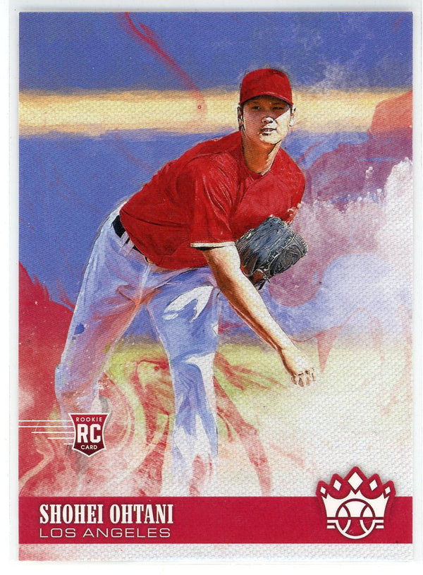 Shohei Ohtani 2018 Panini Diamond Kings Rookie Card #73