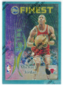 Michael Jordan & Scottie Pippen 1996 Topps Finest Swisssh Card #DS4