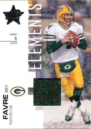 Brett Favre 2007 Leaf Rookies & Stars Elements Jersey Card