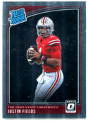 Justin Fields 2021 Panini Chronicles Donruss Optic Draft Picks Rookie Card #202