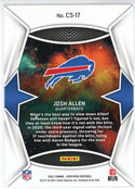 Josh Allen 2021 Panini Certified Stars Card #CS-17