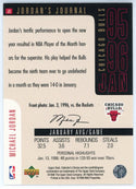 Michael Jordan 1996 Upper Deck Jordan's Journal Holo Card #J3