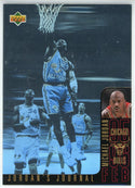 Michael Jordan 1996 Upper Deck Jordan's Journal Holo Card #J4