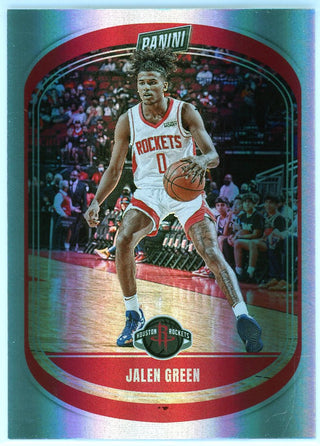 Jalen Green 2021-22 Panini Player of the Day Foil Rookie Card #99