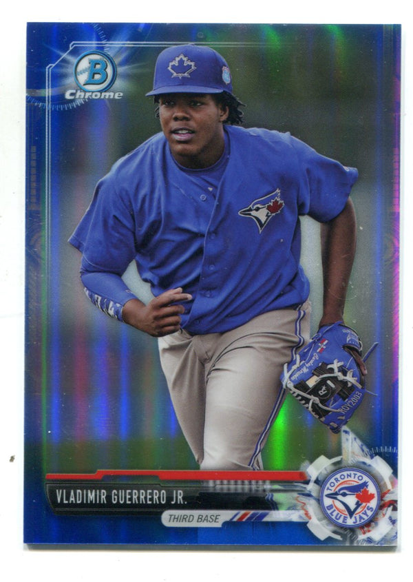 Vladimir Guerrero Jr. 2017 Bowman Chrome Blue Refractor #BCP32 /150