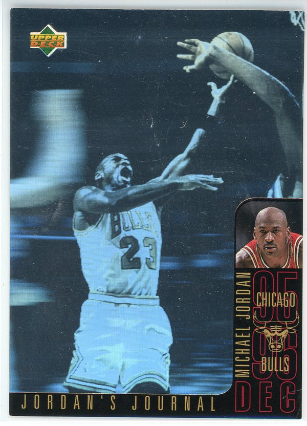 Michael Jordan 1996 Upper Deck Jordan's Journal Holo Card #J2