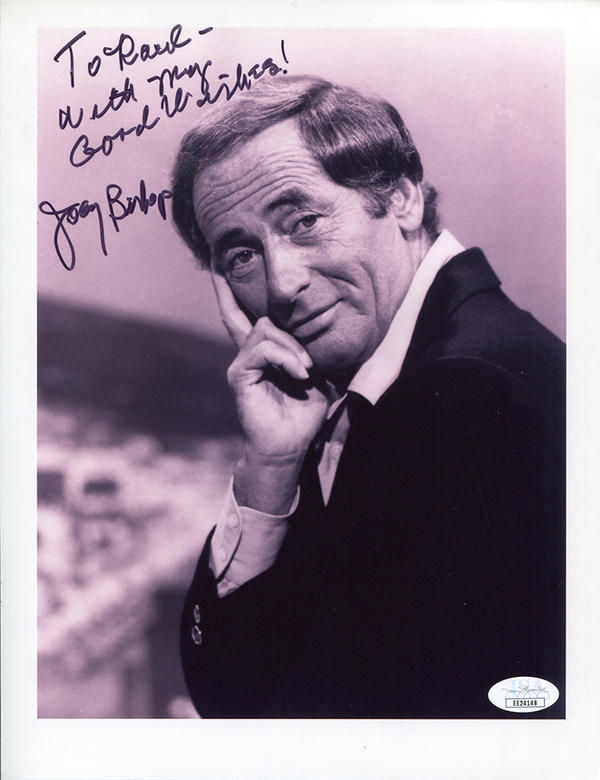 Joey Bishop Autographed 8x10 Photo (JSA)