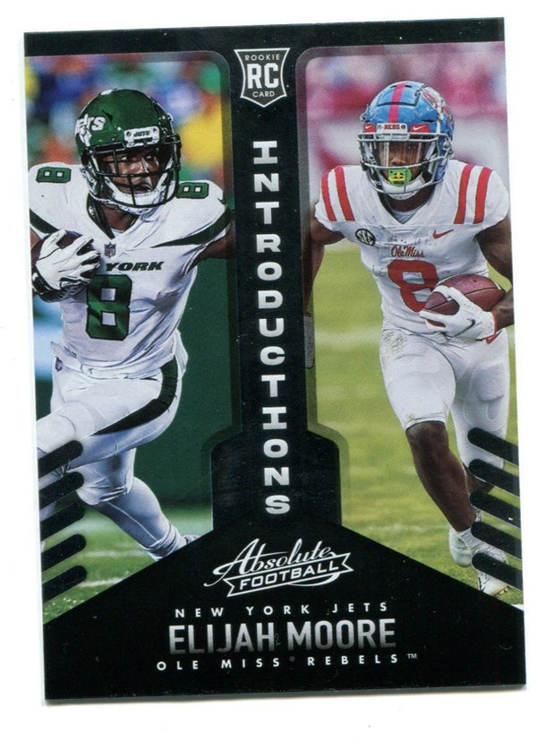 Elijah Moore Panini Absolute Football Introductions #INT14 RC