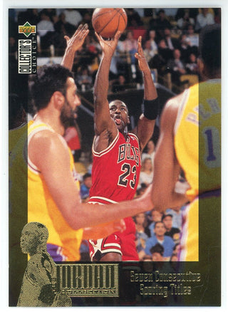 Michael Jordan 1996 Upper Deck Collector's Choice Jordan Collection Card #JC1