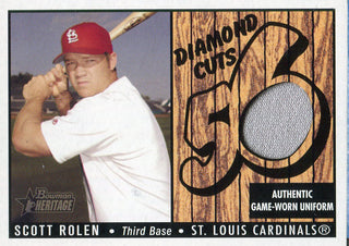 Scott Rolen 2003 Bowman Heritage Jersey Card