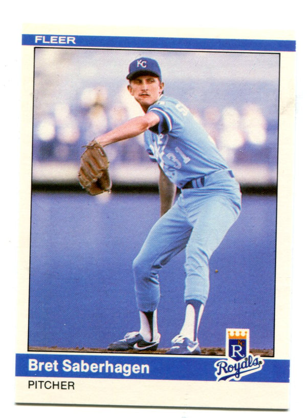 Bret Saberhagen 1984 Fleer Update Rookie #U103