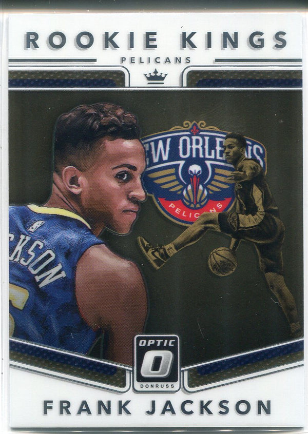 Frank Jackson 2017-18 Donruss Optic Rookie Kings Card