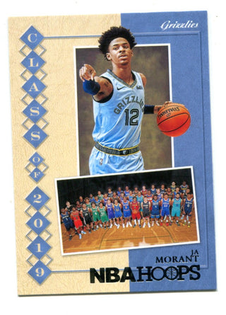 Ja Morant 2019-20 Panini Hoops #9 RC