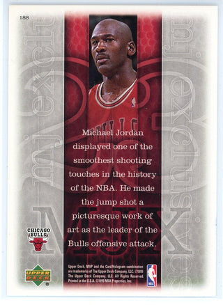 Michael Jordan 1999 Upper Deck MJX MVP Card #188