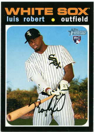 Luis Robert Topps Heritage Rookie 2020