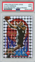 Allen Iverson 1996 Collector's Edge Holo Promo Rookie Card #PR1 (PSA)