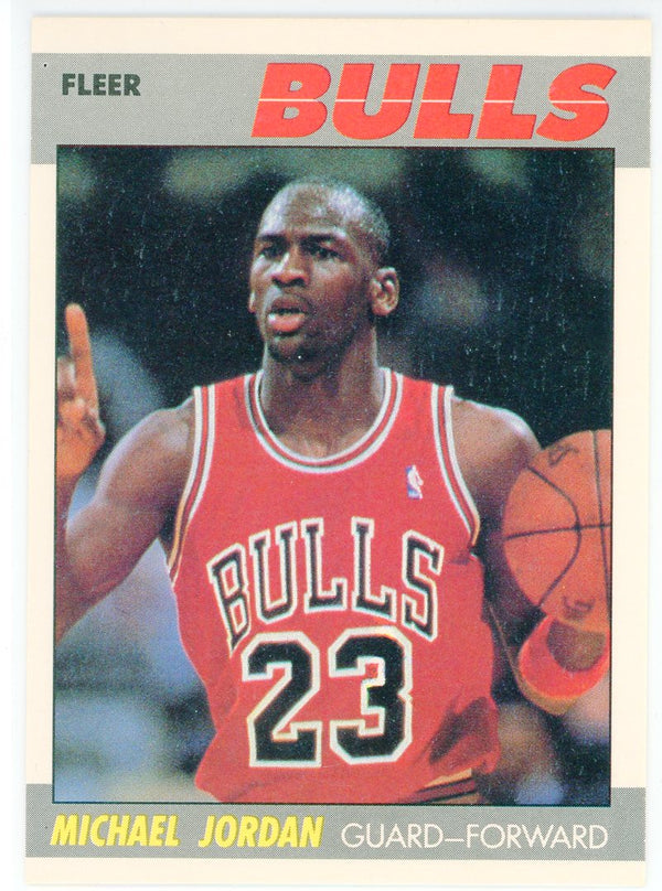 Michael Jordan 1987 Fleer Card #59