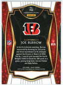 Joe Burrow 2020 Panini Select Premier Level Rookie Card #146