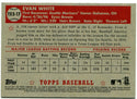 Evan White Topps 2021 Rookie Card #T52-17