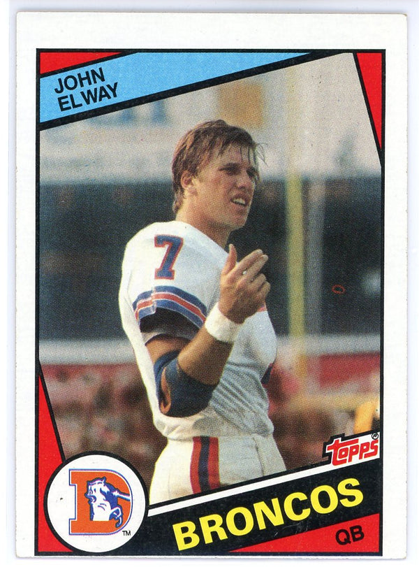 John Elway 1984 Topps Rookie Card #63