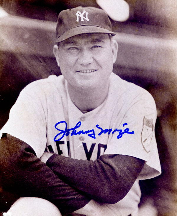 Johnny Mize Autographed 8x10 Photo