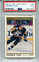 Jaromir Jagr 1991 O-PEE-CHEE- Premier #24 PSA Mint 9 Card