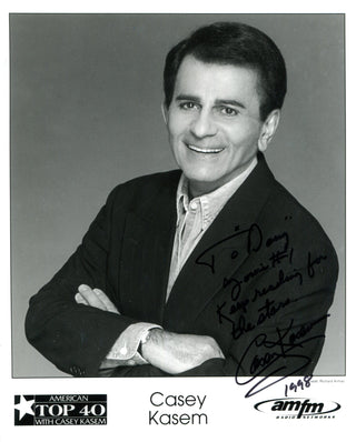 Casey Kasem Autographed 8x10 Photo