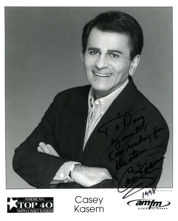 Casey Kasem Autographed 8x10 Photo