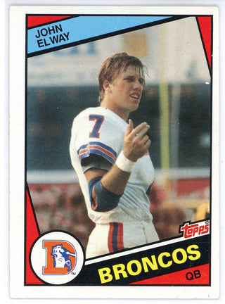 John Elway 1984 Topps Rookie Card #63