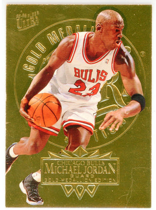 Michael Jordan 1995-96 Fleer Ultra Gold Medallion Card #25