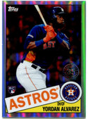 Yordan Alvarez Topps 35 Anniversary Rookie Card