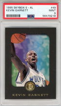 Kevin Garnett 1995 Skybox E-XL Rookie Card #49 (PSA)