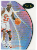 Michael Jordan 1996-97 Fleer Total O Card #4