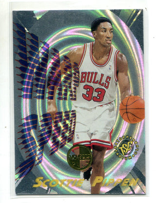 Scottie Pippen 1996 Topps Stadium Club Warp Speed #WS7 Card