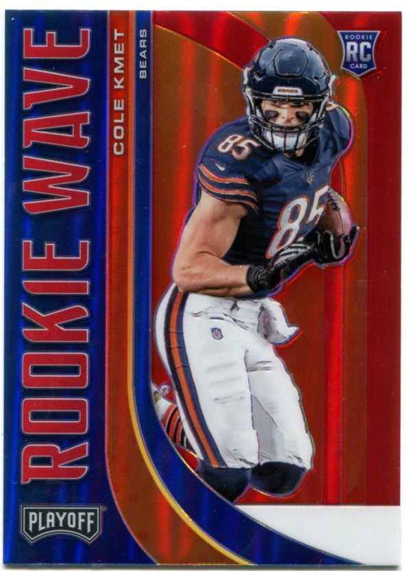 Cole Kmet Panini Playoff Rookie Wave 2020