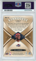 LeBron James 2008 Upper Deck Starquest Copper Card #SQ-17 (PSA NM-MT 8)